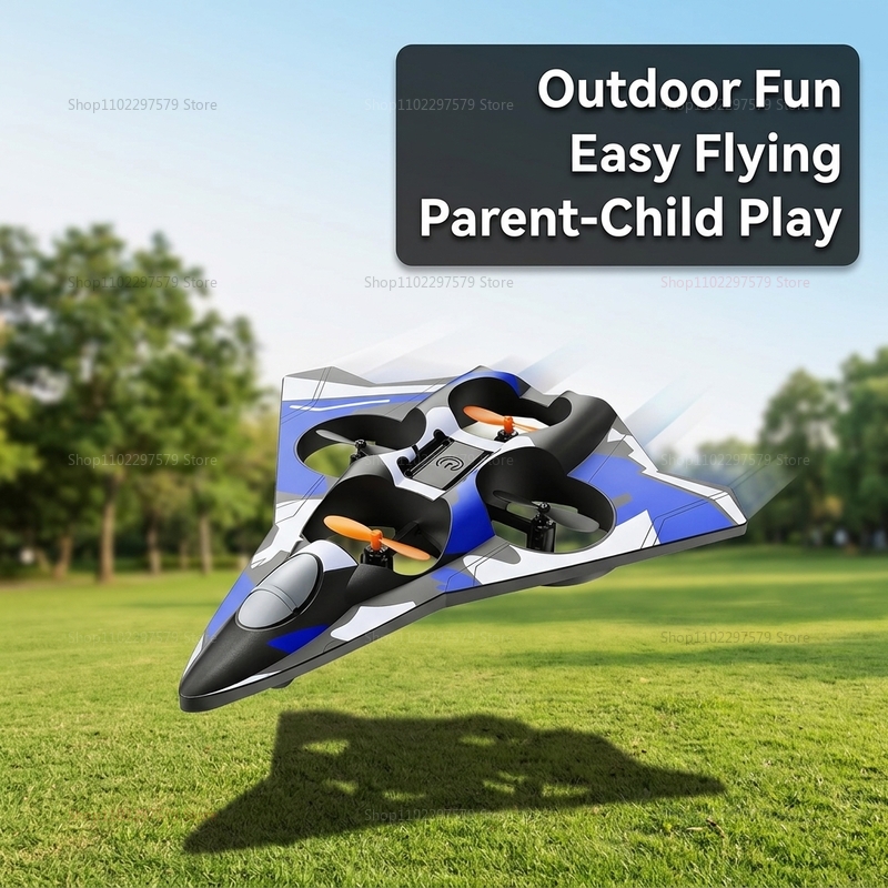 フォーム航空機スタントヘリコプタークールな戦闘機360回転衝 - Drone Rc Fighter Jet のレビューと価格