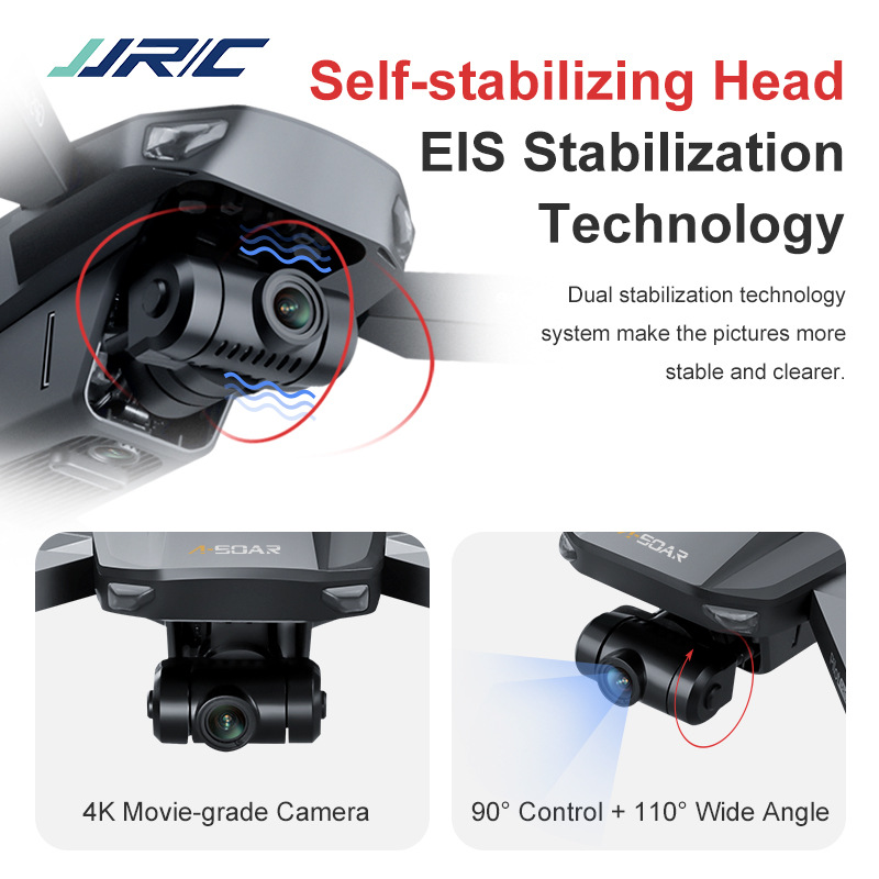 JJRC X19 PRO プロフェッショナル 4K デュアル - Drone Aircraft Jjrc のレビューと価格