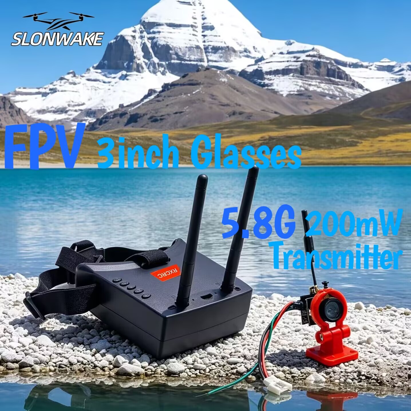 SLONWAKE 5.8G アナログ VTX 伝送カメラ オ - Drone Rc Camera のレビューと価格