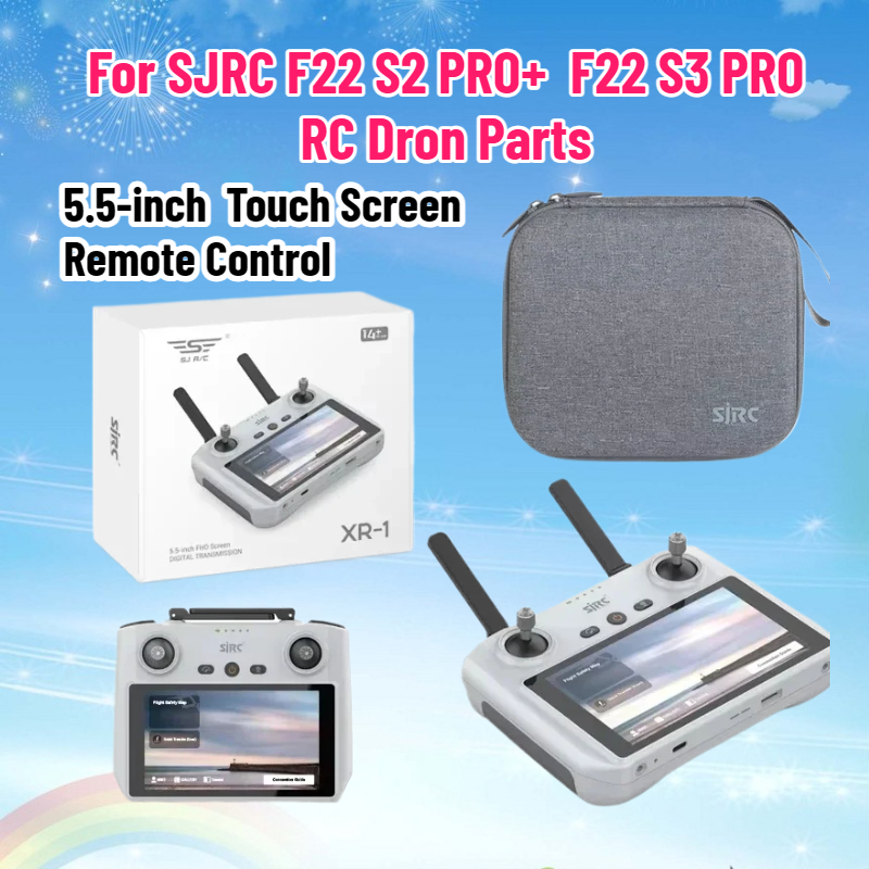 5.5 インチ タッチ スクリーン リモコン SJRC F2 - Drone Sjrc のレビューと価格